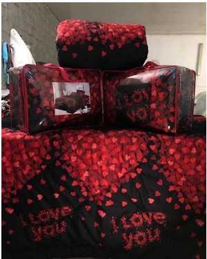 Комплект постельного белья с одеялом + подушка 2шт. Ткань: Сатин-Хлопок(возможно замена на похожее)