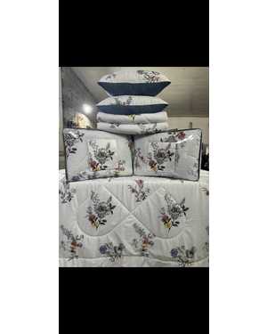 Комплект постельного белья с одеялом + подушка 2шт. Ткань: Сатин-Хлопок(возможно замена на похожее)