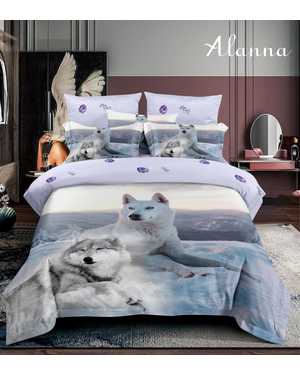 Комплект постельного белья alanna ткань: сатин-хлопок; плотность: 140гр(возможно замена на похожее)