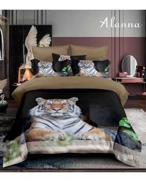 Комплект постельного белья alanna ткань: сатин-хлопок; плотность: 140гр(возможно замена на похожее)