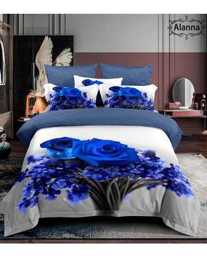 Комплект постельного белья alanna ткань: сатин-хлопок; плотность: 140гр(возможно замена на похожее)