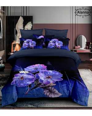 Комплект постельного белья alanna ткань: сатин-хлопок; плотность: 140гр(возможно замена на похожее)