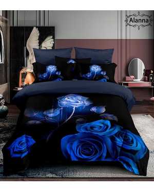 Комплект постельного белья alanna ткань: сатин-хлопок; плотность: 140гр(возможно замена на похожее)