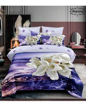 Комплект постельного белья alanna ткань: сатин-хлопок; плотность: 140гр(возможно замена на похожее)