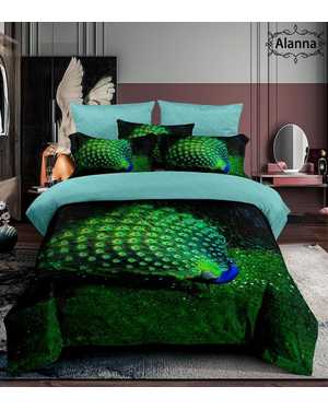 Комплект постельного белья alanna ткань: сатин-хлопок; плотность: 140гр(возможно замена на похожее)