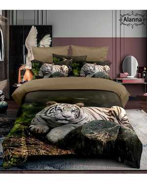 Комплект постельного белья alanna ткань: сатин-хлопок; плотность: 140гр(возможно замена на похожее)