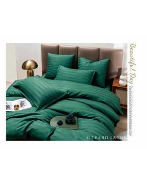 Комплект постельного белья Boris Strip Satin. Ткань:️ Страйп-Сатин Плотность: 140 гр(возможно замена на похожее)