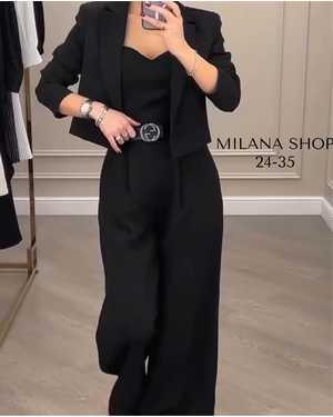 ЖЕНСКИЙ КОСТЮМ ДВОЙКА ТКАНЬ БАРБИ