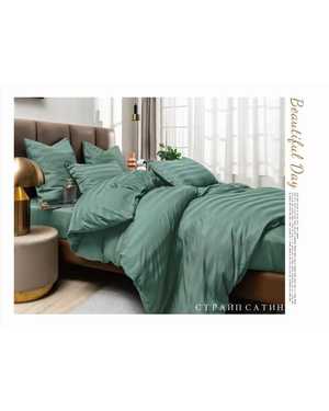 Комплект постельного белья Boris Strip Satin. Ткань:️ Страйп-Сатин Плотность: 140 гр(возможно замена на похожее)