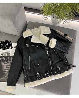 ДУБЛЕНКА ТКАНЬ КОЖА, МЕХ