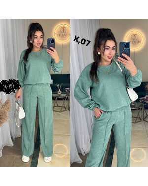 ЖЕНСКИЙ КОСТЮМ ДВОЙКА ТКАНЬ ВЕЛЬВЕТ