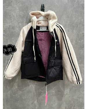 КУРТКА ТКАНЬ СИНТЕПОН + БАРАШКА