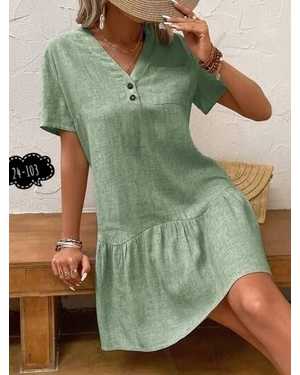 ПЛАТЬЕ ТКАНЬ ЛЁН