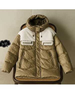 УТЕПЛЁННЫЙ КУРТКА ТКАНЬ ХОЛОФАЙБЕР