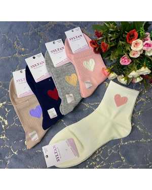 Женские носки Состав: Хлопок 85% Полиамид 10% Эластан 5% Цена за упаковку:10ШТ Размер:36-41