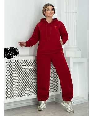 ЖЕНСКИЙ КОСТЮМ ДВОЙКА ТКАНЬ ФЛИС