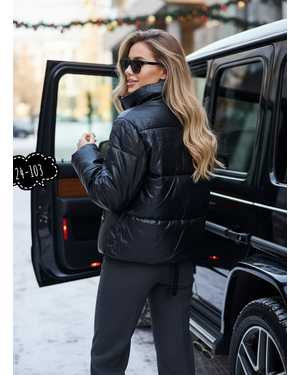 КУРТКА ТКАНЬ ЭКО КОЖА