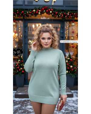 СВИТЕР ТКАНЬ КИТАЙ ЛЮРЕКС С КАМУШЕК И СТРАЗЫ