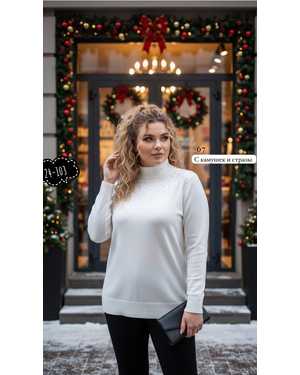 СВИТЕР ТКАНЬ КИТАЙ ЛЮРЕКС С КАМУШЕК И СТРАЗЫ