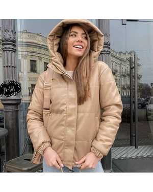 КУРТКА ТКАНЬ КОЖА