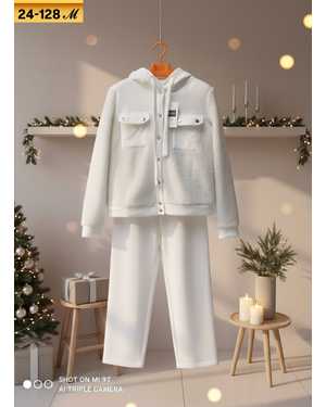 ЖЕНСКИЙ КОСТЮМ ДВОЙКА ТКАНЬ ФЛИС + БАРАШЕК