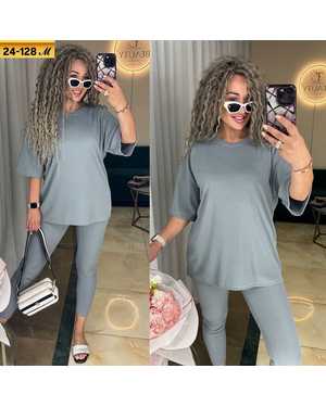 ЖЕНСКИЙ КОСТЮМ ДВОЙКА ТКАНЬ ЛАПША