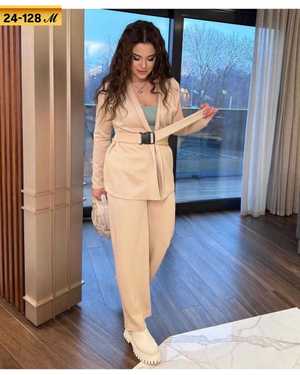 ЖЕНСКИЙ КОСТЮМ ДВОЙКА В РАЗМЕР ТКАНЬ ТКАНЬ БАРБИ