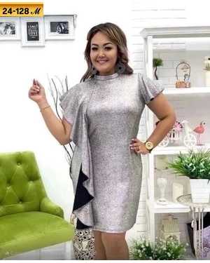 ПЛАТЬЕ ТКАНЬ ЛЮРЕКС