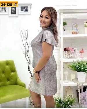 ПЛАТЬЕ ТКАНЬ ЛЮРЕКС