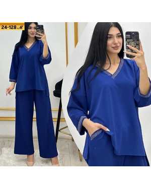 ЖЕНСКИЙ КОСТЮМ ДВОЙКА ТКАНЬ МАСЛО