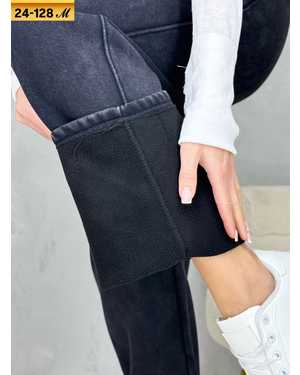 БРЮКИ ТКАНЬ УТЯШКА С НАЧЁСОМ