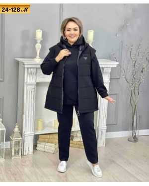 ЖЕНСКИЙ КОСТЮМ ТРОЙКА В РАЗМЕР ТКАНЬ ФЛИС