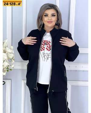 ЖЕНСКИЙ КОСТЮМ ТРОЙКА ТКАНЬ ТРИКОТАЖ