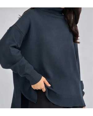 СВИТЕР ТКАНЬ 48% CASHMERE, 29% WOOL, 18% COTTON, 5% ELASTANE