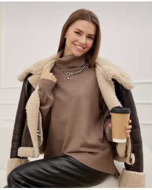 СВИТЕР ТКАНЬ 48% CASHMERE, 29% WOOL, 18% COTTON, 5% ELASTANE