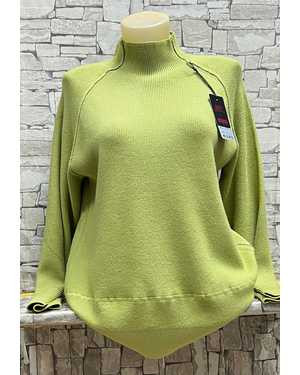 СВИТЕР ТКАНЬ 70% ХЛОПОК, 20% КАШЕМИР, 10% ЭЛАСТАН