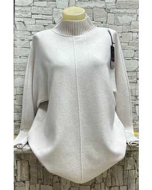 СВИТЕР ТКАНЬ 70% COTTON, 20% CASHMERE, 10% ELASTANE