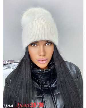 ШАПКА ОТ 8 ДО 81 ЛЕТ РАЗМЕР: ОТ 8 ЛЕТ ДО 81 ЛЕТ АНГОРА СЕЗОН ЗИМА