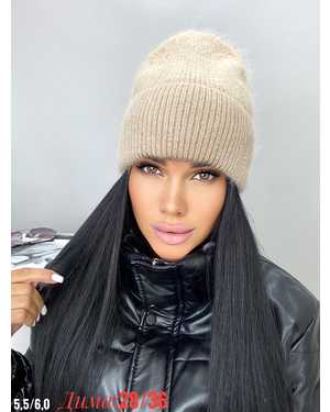 ШАПКА ОТ 8 ДО 81 ЛЕТ РАЗМЕР: ОТ 8 ЛЕТ ДО 81 ЛЕТ АНГОРА СЕЗОН ЗИМА