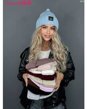 ШАПКА РАЗМЕР: ЕДИНЫЙ 25% НЕЙЛОН, 50% ВИСКОЗА, 25% ПОЛИЭСТЕР