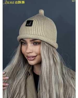 ШАПКА РАЗМЕР: ЕДИНЫЙ 55% ВИСКОЗА, 20% ПОЛИАМИД, 20% НЕЙЛОН, 5% КАШЕМИР