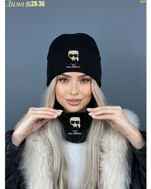 ШАПКА ДВОЙНАЯ + СНУД ОТ 8 ДО 108 ЛЕТ РАЗМЕР: ЕДИНЫЙ 70% ШЕРСТЬ, 30% АКРИЛ СЕЗОН ЗИМА