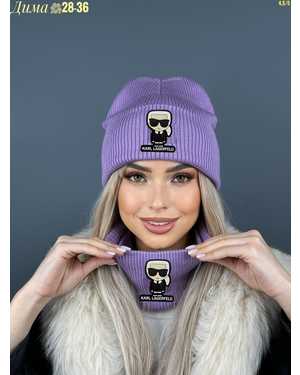 ШАПКА ДВОЙНАЯ + СНУД ОТ 8 ДО 108 ЛЕТ РАЗМЕР: ЕДИНЫЙ 70% ШЕРСТЬ, 30% АКРИЛ СЕЗОН ЗИМА