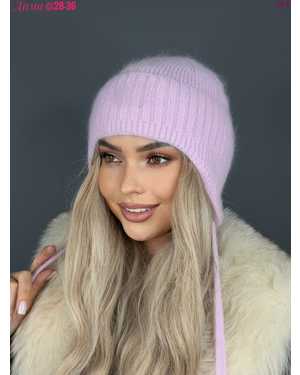 ШАПКА ОТ 8 ДО 109 ЛЕТ РАЗМЕР: ЕДИНЫЙ 80 % АНГОРА, 5 % АКРИЛ, 15 % ШЕРСТЬ