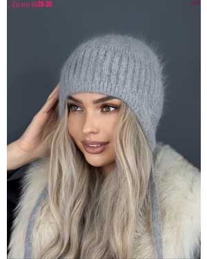 ШАПКА ОТ 8 ДО 109 ЛЕТ РАЗМЕР: ЕДИНЫЙ 80 % АНГОРА, 5 % АКРИЛ, 15 % ШЕРСТЬ