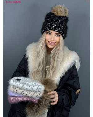 ШАПКА ОТ 8 ДО 81 ЛЕТ РАЗМЕР: ОТ 8 ЛЕТ ДО 81 ЛЕТ 80 % АНГОРА, 10 % АКРИЛ, 10 % ШЕРСТЬ СЕЗОН ЗИМА