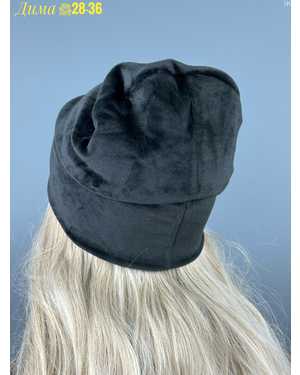 КОМПЛЕКТ ШАПКА ДВОЙНАЯ + ХОМУТ ОТ 8 ДО 81 ЛЕТ РАЗМЕР: ОТ 8 ЛЕТ ДО 81 ЛЕТ БАРХАТ