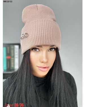 ШАПКА РАЗМЕР: ЕДИНЫЙ 70% ШЕРСТЬ, 30% АКРИЛ