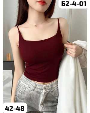 Женский топ с тонким поролоном