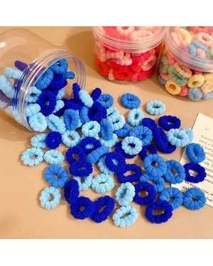 Набор резинок в баночке 100шт Диаметр 2см